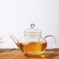 Premium Glass Teapot with Removable Infuser & Lid